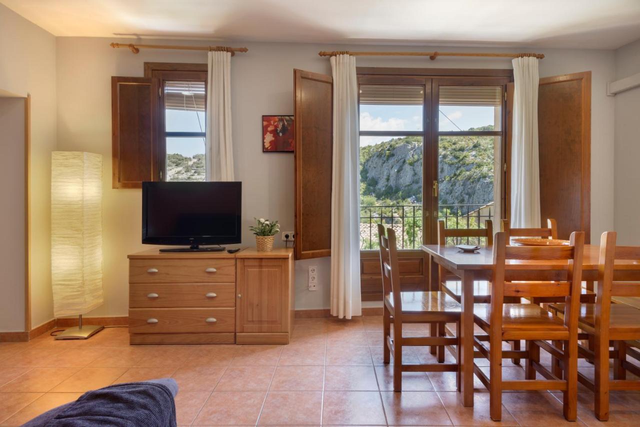 Apartamentos Casa Aurelia Alquézar Esterno foto