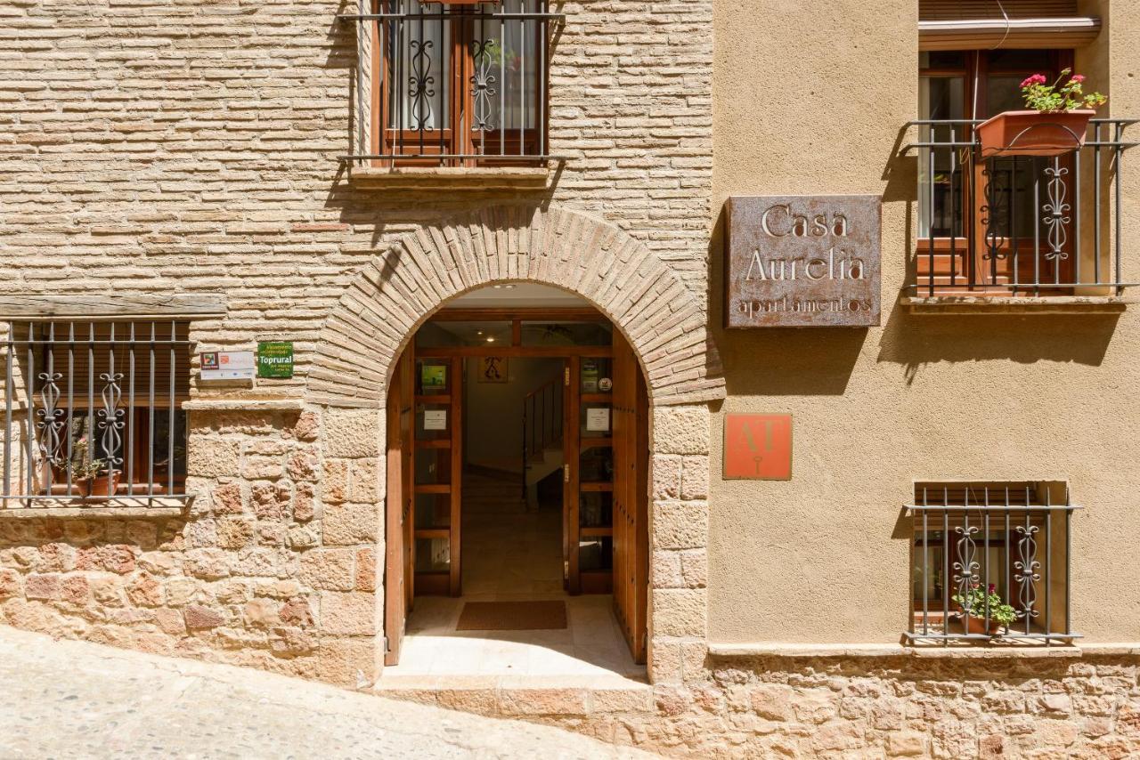 Apartamentos Casa Aurelia Alquézar Esterno foto
